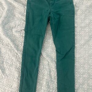 Old Navy Teal Rockstar Super Skinny Jeans